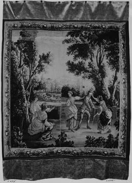 RECORD DATE NOT STATED  Blindman s bluff. Huet, Jean-Baptiste (French, 174... Stock Photos