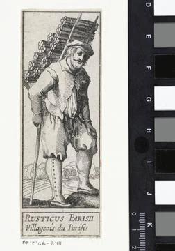 RECORD DATE NOT STATED  Boer from Paris, Claes Jansz. Visscher (II), After... Foto stock