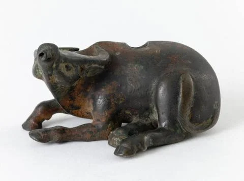 RECORD DATE NOT STATED  Boeuf. Bronze. Paris, Museum Causori. Asian antiqu... Foto stock
