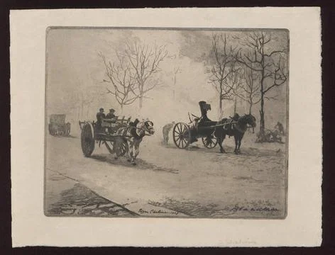RECORD DATE NOT STATED  Boulevard de la Villette (Paris); Chahine, Edgar (... Stock Photos