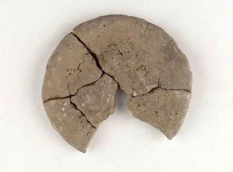 RECORD DATE NOT STATED  Bread dish. Terracotta. Neolithic. Paris, Carnaval... Stock Photos