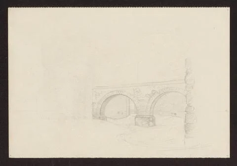 RECORD DATE NOT STATED  Bridge, sketches for graphics from the TRAKI serie... Stock Photos