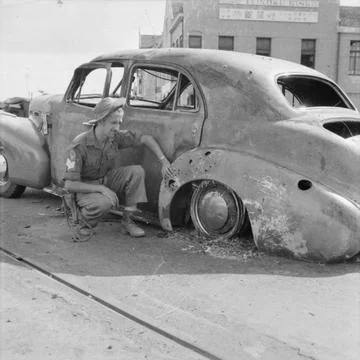 RECORD DATE NOT STATED  The British Occupation of Java A British sergeant ... Stock Photos