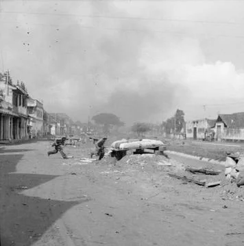 RECORD DATE NOT STATED  The British Occupation of Java Two British infantr... Fotos Stock