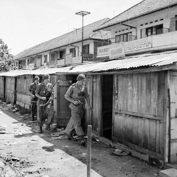 RECORD DATE NOT STATED  The British Occupation of Java Men of the 7th Batt... Stock-Fotos
