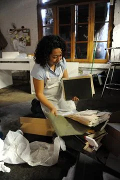 RECORD DATE NOT STATED Brooklyn, N.Y., Dec. 4, 2012 Local businesses owner... Fotos Stock
