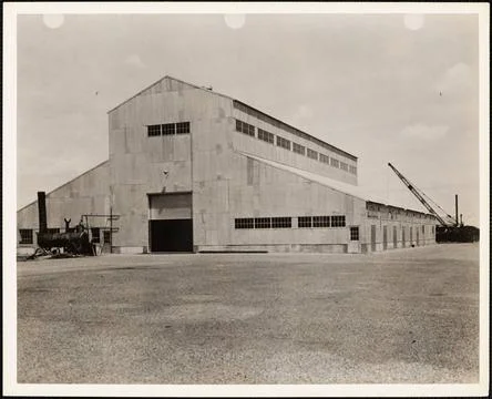 RECORD DATE NOT STATED  Building 17, U.S. Naval Dry Dock, South Boston, Ma... Fotos de archivo