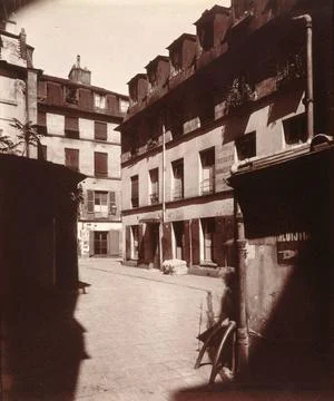RECORD DATE NOT STATED  Building, 4 rue de Jarente. Paris (IVth arrondisse... Foto stock