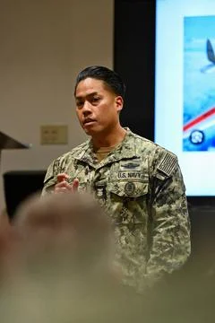 RECORD DATE NOT STATED  Bureau of Medicine and Surgery Force Master Chief ... Stock Photos