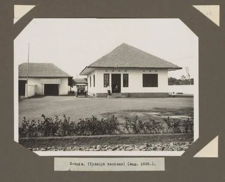 RECORD DATE NOT STATED  C-house. (Time -time office) (Aug. 1926.), 1926 ph... 스톡 사진