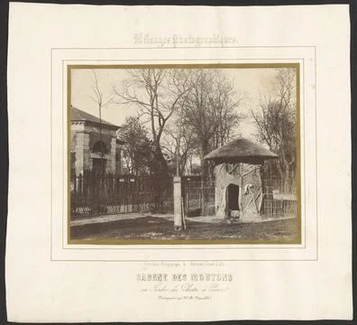 RECORD DATE NOT STATED  Cabane des Moutons au Jardin des Plantes a Paris..... Stock Photos