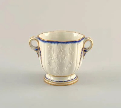 RECORD DATE NOT STATED Cache Pots; Manufactured by Sevres Porcelain Manufa... Stock Photos