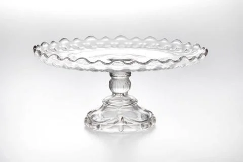RECORD DATE NOT STATED  Cake stand - Nova Scotia Diamond Ray Pattern Copyr... Stock Photos