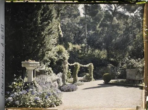 RECORD DATE NOT STATED Cap Martin, France Elements of architecture adornin... Stock Photos