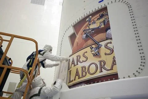 RECORD DATE NOT STATED  CAPE CANAVERAL, Fla. -- The Mars Science Laborator... Stock Photos