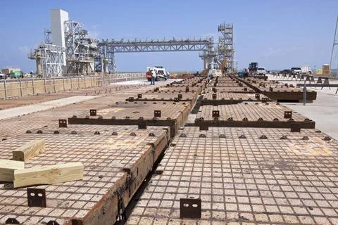 RECORD DATE NOT STATED  CAPE CANAVERAL, Fla. -- At Launch Pad 39B at NASA.. Photos