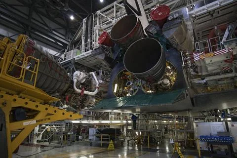 RECORD DATE NOT STATED  CAPE CANAVERAL, Fla. -- In Orbiter Processing Faci... Stock Photos
