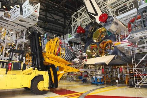 RECORD DATE NOT STATED  CAPE CANAVERAL, Fla. -- In Orbiter Processing Faci... Stock Photos