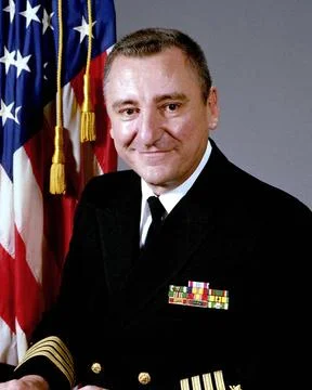 RECORD DATE NOT STATED CAPT Allen Wood, USN (uncovered). Country: Unknown ... Foto stock