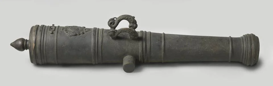 RECORD DATE NOT STATED  Captured Ordnance, Laurens Oxsen (circle of), 1667... Stock Photos