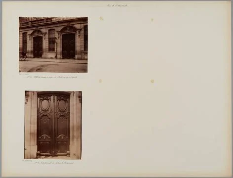 RECORD DATE NOT STATED  Carnavalet museum, history of Paris. Copyright: xp... Foto stock