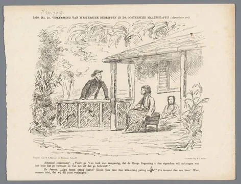 RECORD DATE NOT STATED  Cartoon on the application of Western standards in... Photos