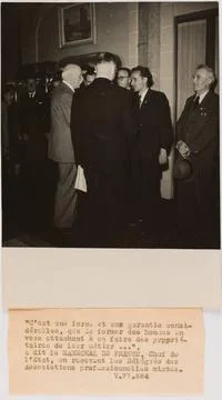 RECORD DATE NOT STATED  Central photographic service (SCP). Propaganda pho... Stock Photos