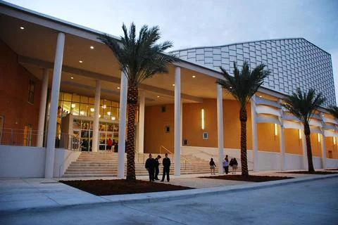 RECORD DATE NOT STATED Chalmette High School Cultural Arts Building.. Phot... Fotos de archivo