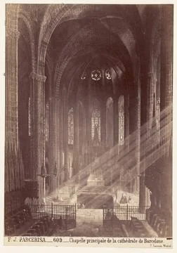 RECORD DATE NOT STATED Chapelle principale de la cathedrale de Barcelone. ... Stock Photos