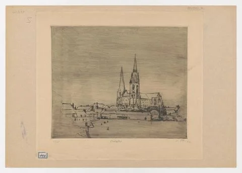 RECORD DATE NOT STATED  Chartres; Szczek, Marceli (1892-1943); after 1913 ... Stock Photos