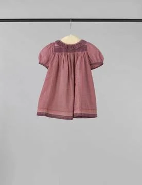 RECORD DATE NOT STATED  Children s dress made from three handkerchiefs wit... 스톡 사진