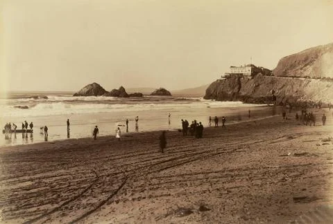 RECORD DATE NOT STATED The Cliff House, San Francisco. Carleton Watkins (A... Photos