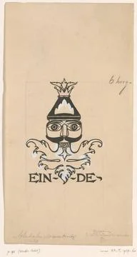 RECORD DATE NOT STATED  Closing vignette with the head of the Nutcracker, ... Stock Photos