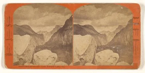 RECORD DATE NOT STATED Cloud s Rest and thunder clouds, Yo Semite Valley, ... Stock Photos