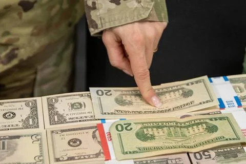 RECORD DATE NOT STATED Col. Paige M. Jennings, U.S. Army Financial Managem... Stock Photos