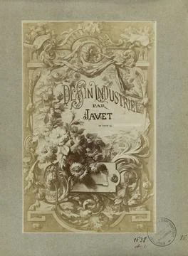 RECORD DATE NOT STATED  Collection of ornamental patterns. Industrial draw... 스톡 사진