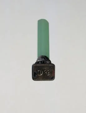 RECORD DATE NOT STATED  Column -shaped stamp, with figure. Paris, Museum o... 写真素材