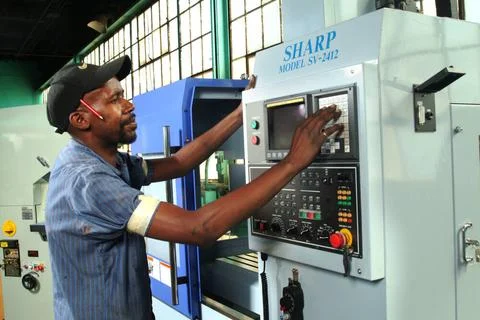 RECORD DATE NOT STATED Computer Control Operator and Programmer Copyright:... Stock Photos