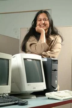 RECORD DATE NOT STATED Computer System Analyst Copyright: xpiemagsx naoccu... Stock Photos