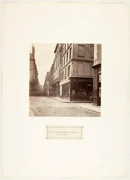 RECORD DATE NOT STATED  Corner of rue Saint-Dominique and rue des Saint-Pe... 스톡 사진