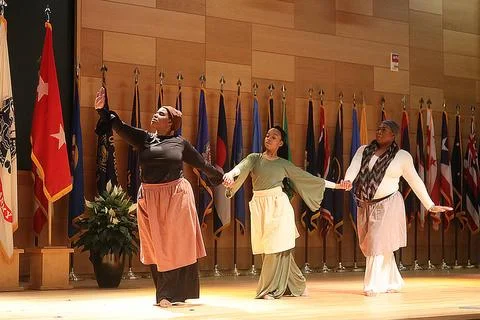 RECORD DATE NOT STATED  Created 2 Worships performs an interpretive dance ... Stock Photos