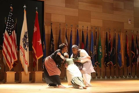 RECORD DATE NOT STATED  Created 2 Worships performs an interpretive dance ... Stock Photos