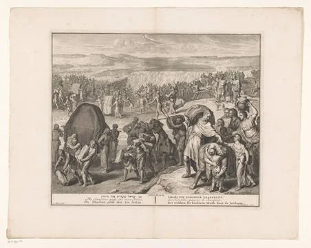 RECORD DATE NOT STATED  Crossing over the Jordaan, Cornelis Huyberts, afte... Fotos Stock