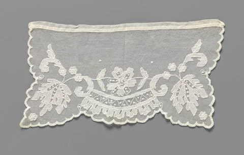 RECORD DATE NOT STATED  Cuff made of lace -ups with a symmetrical pattern ... Stock Photos