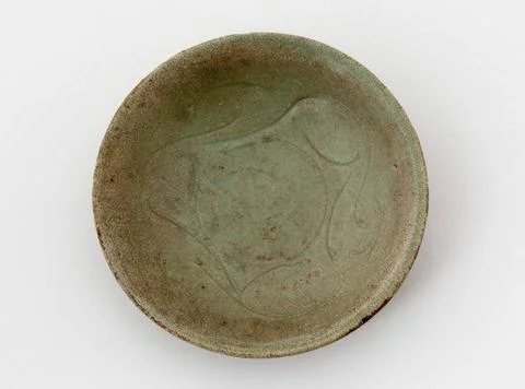 RECORD DATE NOT STATED  Cup . GRS covered Cladon. Paris, Muse Cernuschi. C... Stock-Fotos