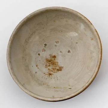 RECORD DATE NOT STATED  Cup . GRS covered ivory and brown. Paris, Muse Cer... Stock Photos
