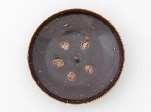 RECORD DATE NOT STATED  Cup . GRS covered brown. Paris, Muse Cernuschi. Co... Stock Photos