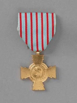 RECORD DATE NOT STATED  Currency of Paris, Cross of the Sgt Raymond Garnie... 写真素材