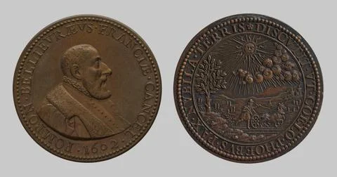 RECORD DATE NOT STATED  Currency of Paris (n. - d.), Pomponne de Bellievre... Stock-Fotos