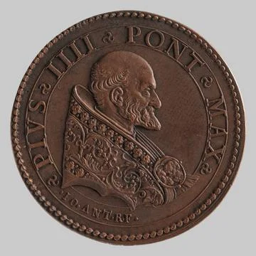 RECORD DATE NOT STATED  Currency of Paris (n. - d.), Pie IV: Aqua Pia (mai... 스톡 사진